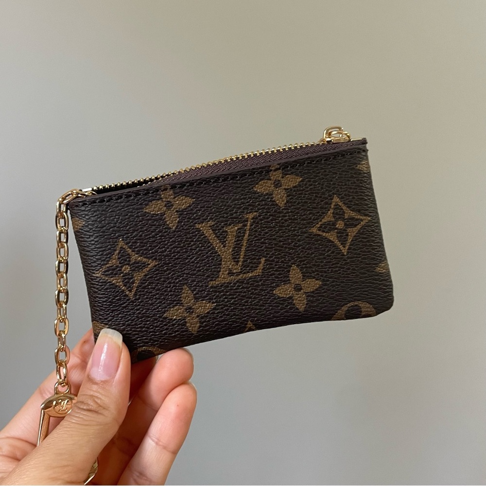 Louis Vuitton Key Pouch in iconic Monogram canvas